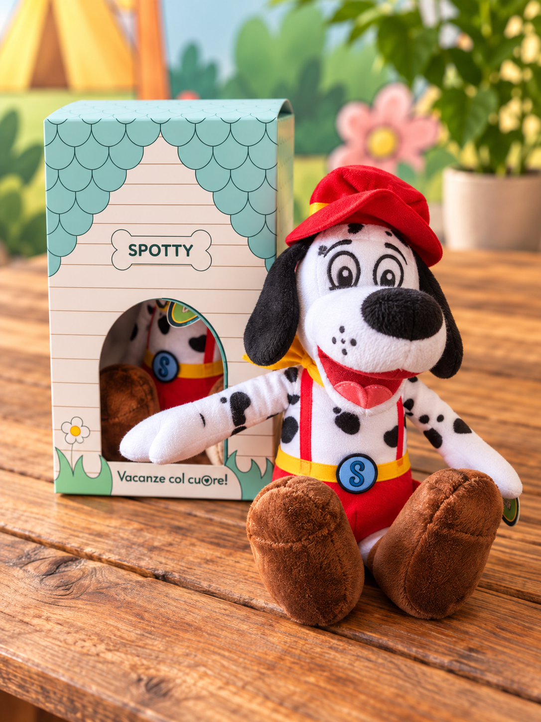 Stuffed animal 'Spotty'