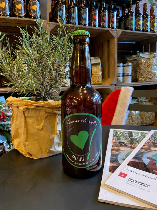 'Pale ale' bier 'Vacanze col Cuore'