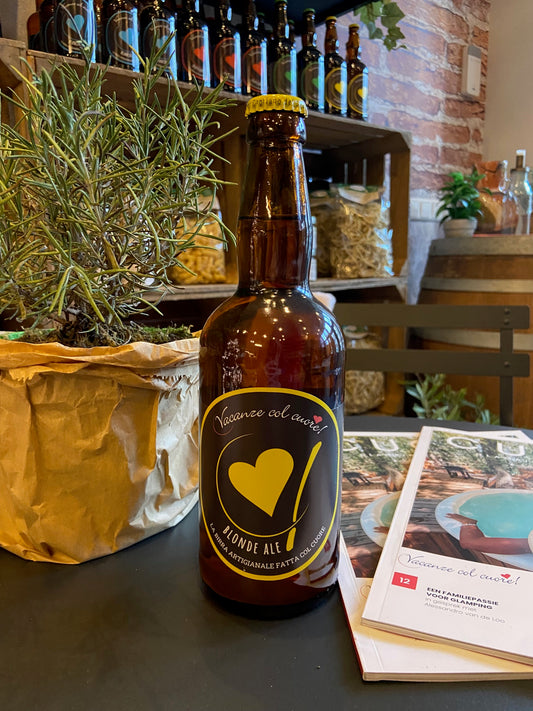 Blonde Ale beer 'Vacanze col Cuore'