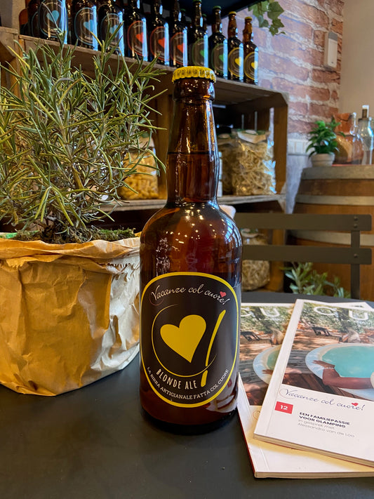Blond Ale bier 'Vacanze col Cuore'